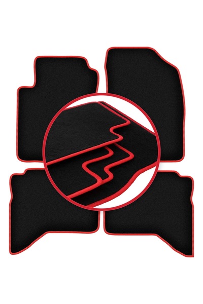 shumee Covorașe auto CARLUX-RED pentru: Daihatsu Terios II SUV (2006-)