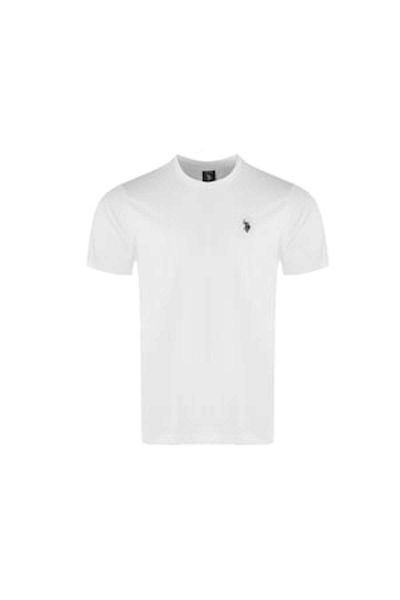 U.S. Polo Assn. Tricou Barbati, U.S. Polo Assn., Alb, Bumbac, XL/XXL