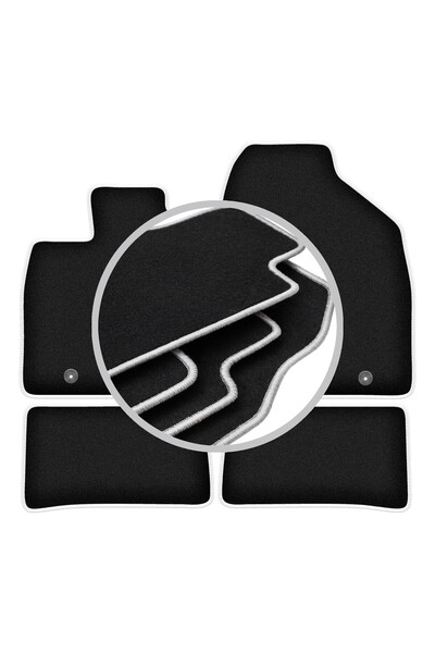 shumee Covorașe auto CARLUX-SILVER pentru: Lexus CT 200H hatchback (2010-2020)