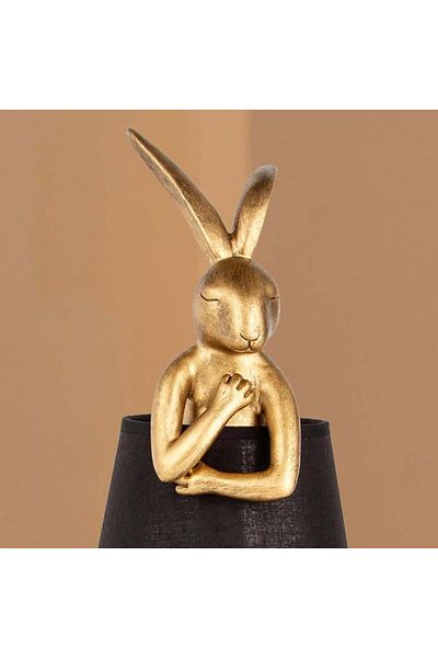 Siera E27 Golden Bunny Armchair Lamp