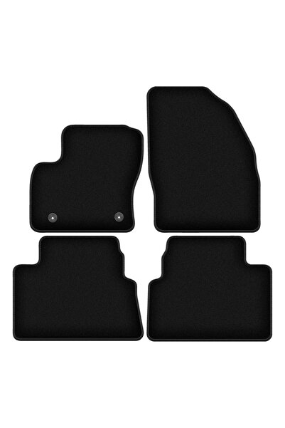 shumee Covorașe BASIC negre din velur pentru: Ford Kuga MK1 SUV (2011-2013)