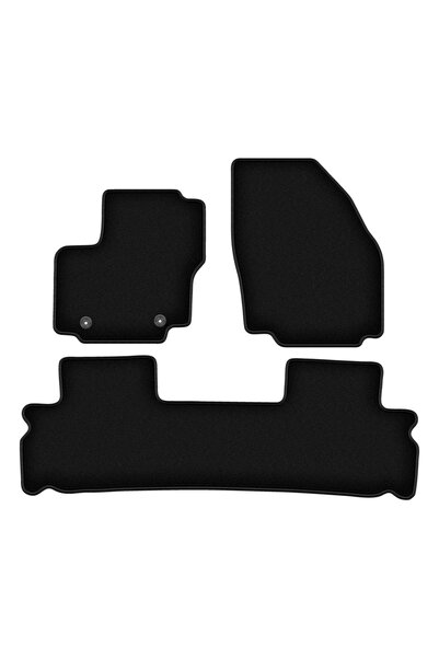 shumee Covorașe BASIC negre din velur pentru: Ford S-MAX MK1 monovolum (2006-...