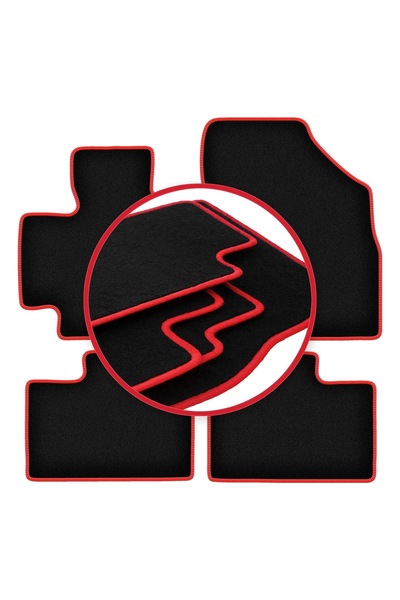 shumee Covorașe auto CARLUX-RED pentru: Suzuki Ignis III hatchback (2015-)