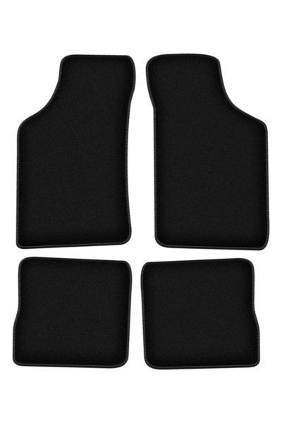 shumee Covorașe BASIC negre din velur pentru: Citroen AX hatchback (1986-1998)