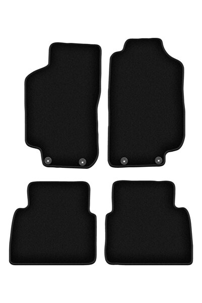 shumee Covorașe BASIC negre din velur pentru: Saab 9-5 I Y3SE sedan, break (1...