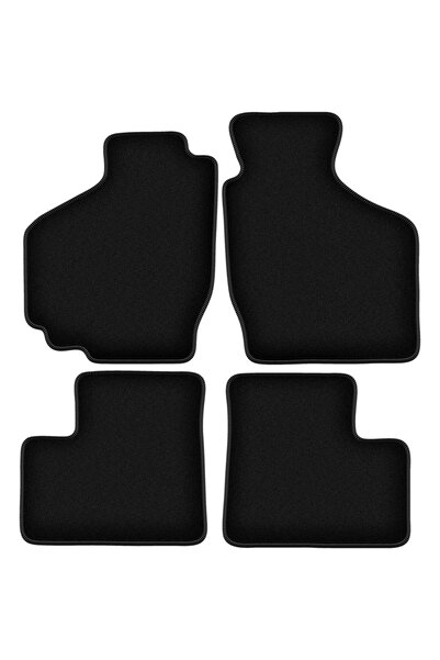 shumee Covorașe BASIC negre din velur pentru: Suzuki Ignis I hatchback (2001-...