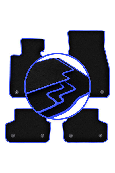 shumee Covorașe auto CARLUX-BLUE pentru: BMW 5 G30 sedan (2017-)