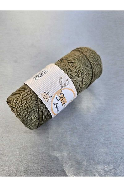GİZA Runner & American Service Service No:3 Nm:1,5 Polyester Macrame Khaki Green