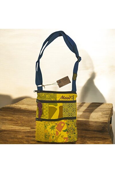 Old Cotton حقيبة كتف نسائية كاجوال ذات لون عتيق وفضفاضة صغيرة الحجم للشاطئ مق...