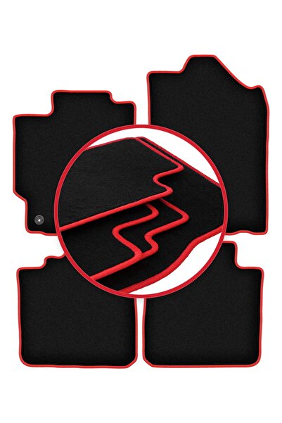 shumee Covorașe auto CARLUX-RED pentru: Toyota Camry VIII XV50 sedan (2011-2018)