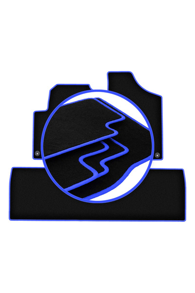 shumee Covorașe auto CARLUX-BLUE pentru: Ford Galaxy MK1 monovolum (1995-2006)