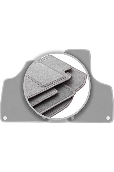 shumee Covorașe auto gri pentru: Audi TT II 8J cabrio, roadster, coupe (2006-...