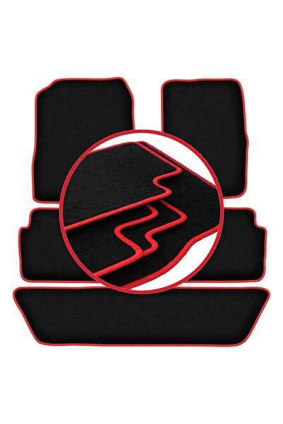 shumee Covorașe auto CARLUX-RED pentru: Dodge Durango II SUV (2002-2010)