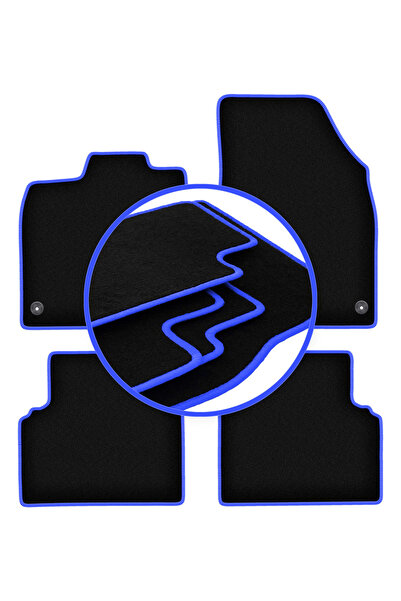 shumee Covorașe auto CARLUX-BLUE pentru: Volkswagen ID.3 hatchback (2019-)