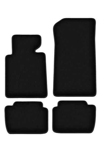 shumee Covorașe BASIC negre din velur pentru: BMW 3 E46 compact, coupe, sedan...