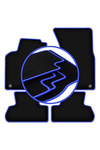 shumee Covorașe auto CARLUX-BLUE pentru: Audi Q5 I SUV (2008-2017)