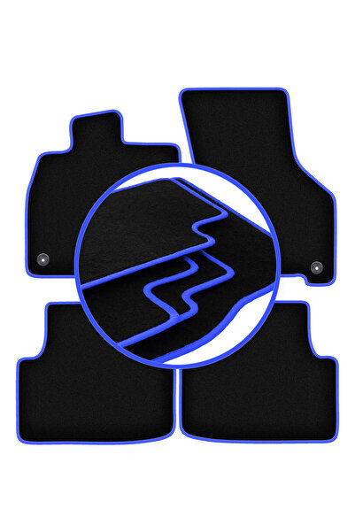 shumee Covorașe auto CARLUX-BLUE pentru: Skoda Audi A3 8Y MHEV 0 (2020-)