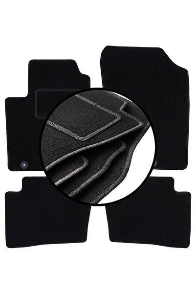 shumee Set complet de covorașe velur pentru: Kia Rio II DE hatchback (2005-2011)