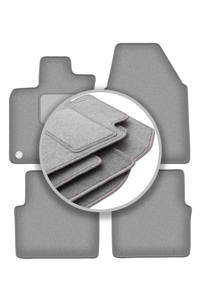 shumee Covorașe auto gri pentru: Nissan Qashqai I J10 (wide) crossover (2007-...