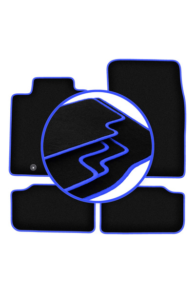 shumee Covorașe auto CARLUX-BLUE pentru: Hyundai Genesis G80 sedan (2013-)