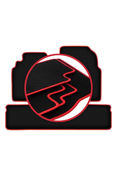 shumee Covorașe auto CARLUX-RED pentru: Nissan Almera Tino monovolum (2000-2006)