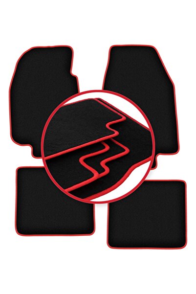 shumee Covorașe auto CARLUX-RED pentru: FSO Warszawa 223 / 224 / M20 sedan, b...