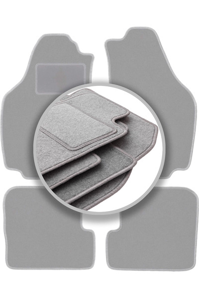 shumee Covorașe auto gri pentru: Lancia Ypsilon II hatchback (2003-2011)