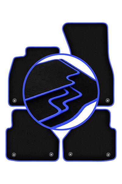 shumee Covorașe auto CARLUX-BLUE pentru: Audi A6 C8 avant, break, sedan (2018-)