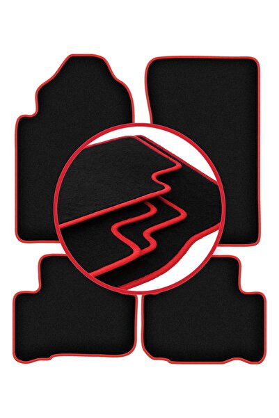 shumee Covorașe auto CARLUX-RED pentru: SsangYong Rexton I SUV (2001-2006)