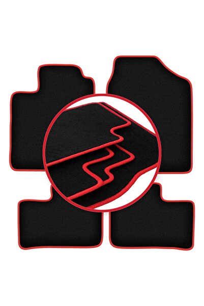 shumee Covorase CARLUX-RED pentru: Daihatsu Cuore VI hatchback (2003-2007)