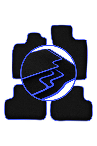 shumee Covorașe auto CARLUX-BLUE pentru: Renault Twingo I hatchback (1993-2006)