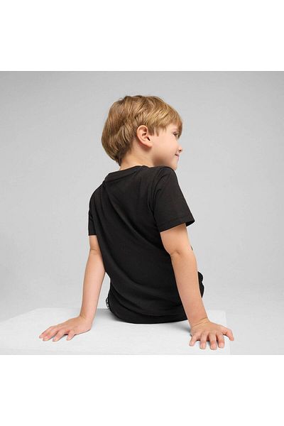 Puma Tričko Puma Ess No. 1 Logo Tee Ps, černé, dětské