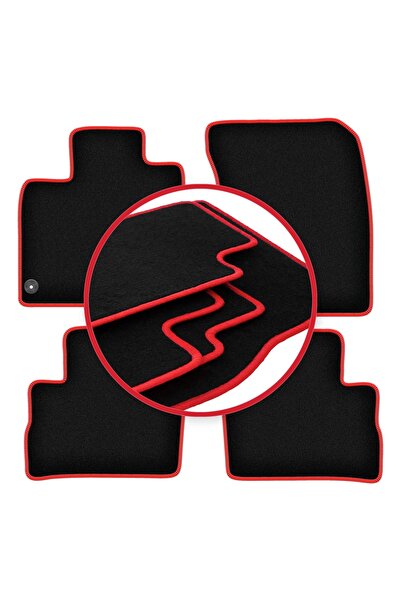 shumee Covorașe auto CARLUX-RED pentru: Nissan Qashqai III mHEV SUV (2021-)