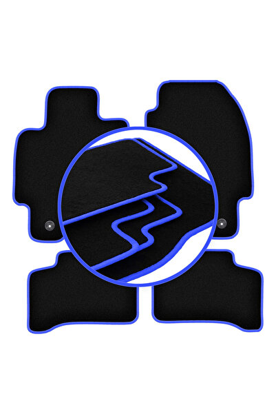 shumee Covorașe auto CARLUX-BLUE pentru: Jaguar X-Type break, station wagon, sedan (2001-2009)