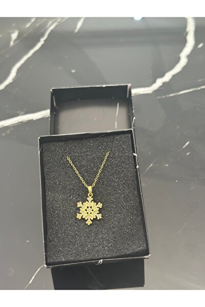 staınless steel قلادة من الفولاذ على شكل ندفة الثلج