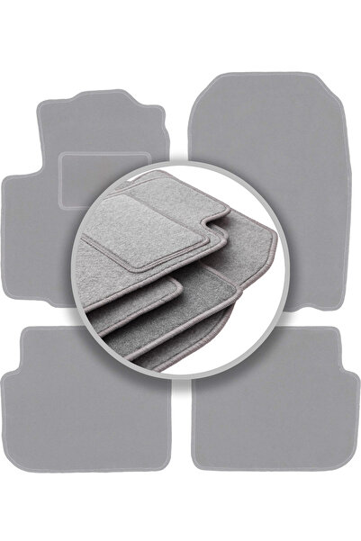 shumee Covorașe auto gri pentru: Mitsubishi Colt VI Z30 hatchback (2004-2008)