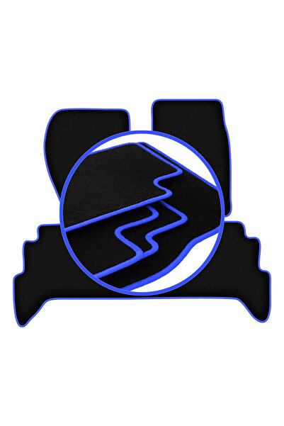 shumee Covorașe auto CARLUX-BLUE pentru: Land Rover Discovery I off-road (198...