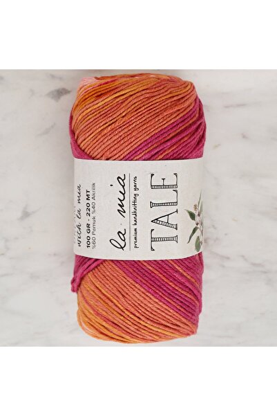 La Mia Yarn La Mia Tale Marbled Hand Knitting Lanyard - Lm056