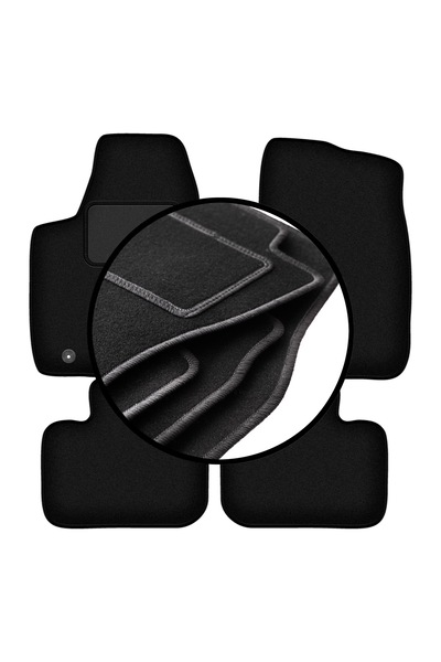 shumee Set complet de covorașe velur pentru: Dodge Charger LD coupe (2011-2020)
