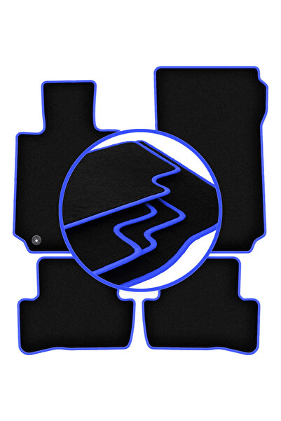 shumee Covorașe auto CARLUX-BLUE pentru: Mercedes C W204 sedan, break, coupe ...