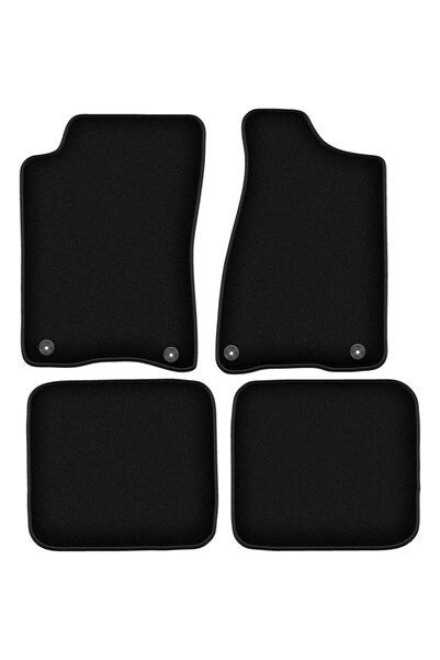 shumee Covorașe BASIC negre din velur pentru: Audi 80 B4 sedan, break, Avant ...