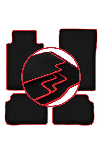 shumee Covorașe auto CARLUX-RED pentru: Mercedes E W124 coupe (1984-1997)