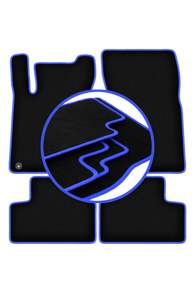 shumee Covorașe auto CARLUX-BLUE pentru: Mercedes CLA II C118 sedan (2019-)