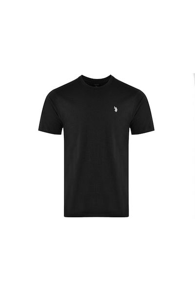 U.S. Polo Assn. Men's T-Shirt, U.S. Polo Assn., Black, 100% Cotton, L/XL