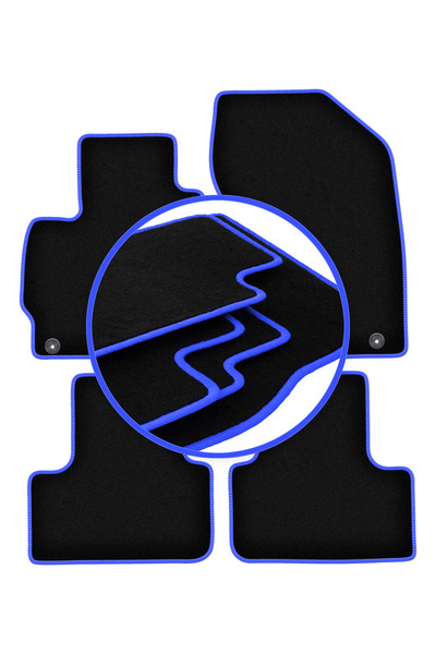 shumee Covorașe auto CARLUX-BLUE pentru: Peugeot 4008 crossover (2012-2017)