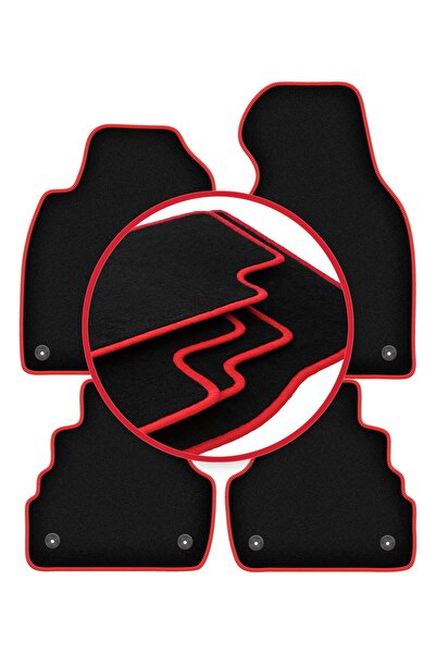 shumee Covorașe auto CARLUX-RED pentru: Audi A6 C5 FL sedan, break, avant (20...