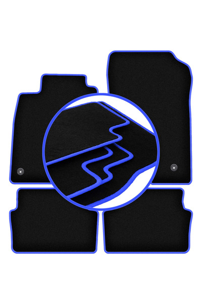 shumee Covorașe auto CARLUX-BLUE pentru: Renault Laguna III liftback, break (...