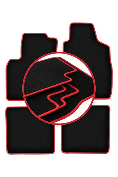 shumee Covorașe auto CARLUX-RED pentru: Fiat Panda II hatchback (2002-2010)