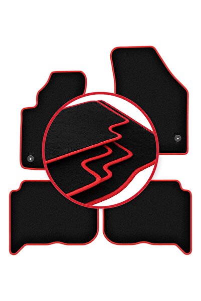 shumee Covorașe auto CARLUX-RED pentru: Volkswagen Touran I FL monovolum (201...