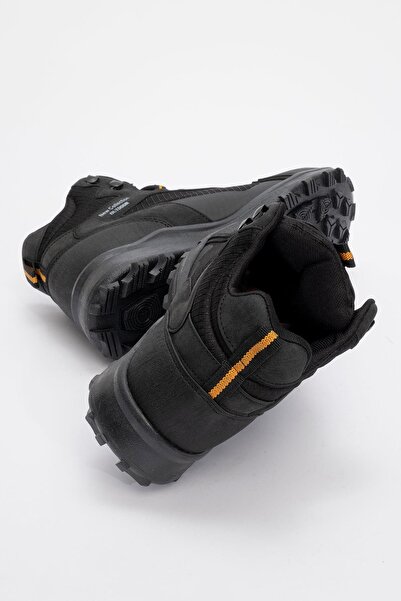 CCWAY AYAKKABI Αντιολισθητικές Ανδρικές Μπότες Trekking ΜΑΥΡΟ